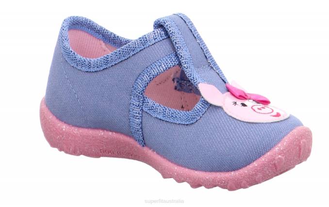 Superfit Blue Babies SPOTTY - Slipper with Velcro Fastener Z6Z8137