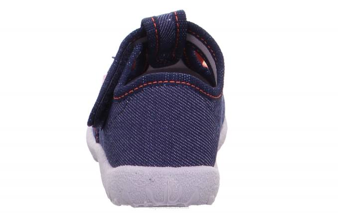 Superfit Blue Babies SPOTTY - Slipper with Velcro Fastener Z6Z8142