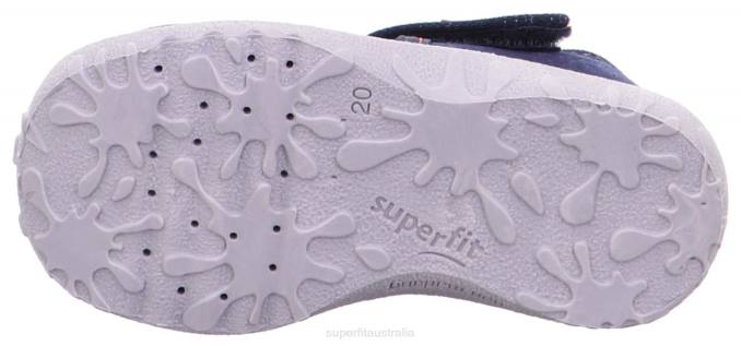 Superfit Blue Babies SPOTTY - Slipper with Velcro Fastener Z6Z8142