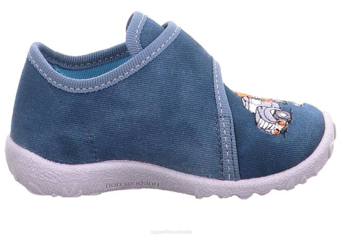 Superfit Blue Babies SPOTTY - Slipper with Velcro Fastener Z6Z820