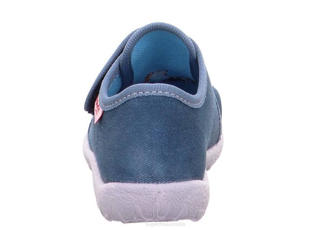 Superfit Blue Babies SPOTTY - Slipper with Velcro Fastener Z6Z820