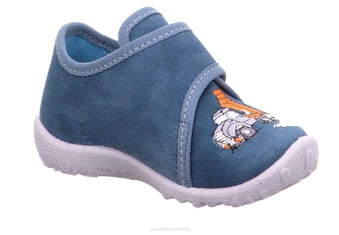 Superfit Blue Babies SPOTTY - Slipper with Velcro Fastener Z6Z820