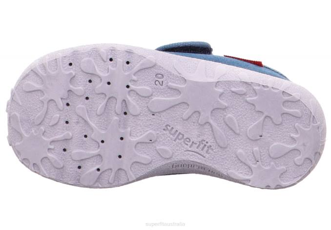 Superfit Blue Babies SPOTTY - Slipper with Velcro Fastener Z6Z820