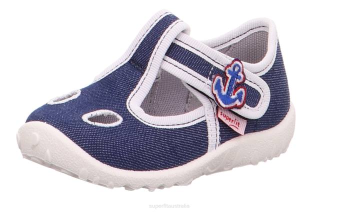 Superfit Blue Babies SPOTTY - Slipper with Velcro Fastener Z6Z863