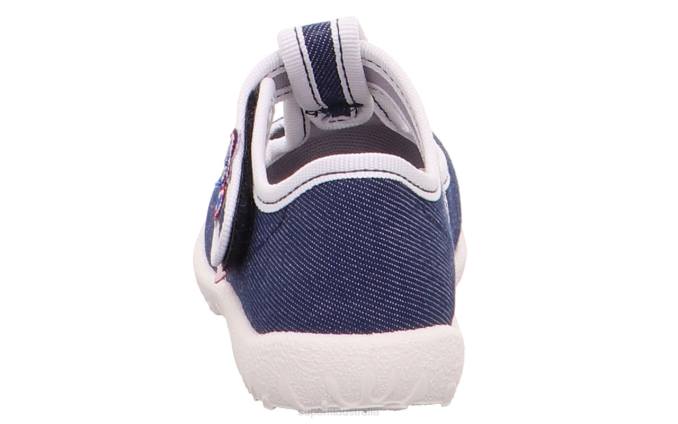 Superfit Blue Babies SPOTTY - Slipper with Velcro Fastener Z6Z863