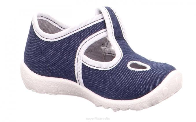 Superfit Blue Babies SPOTTY - Slipper with Velcro Fastener Z6Z863