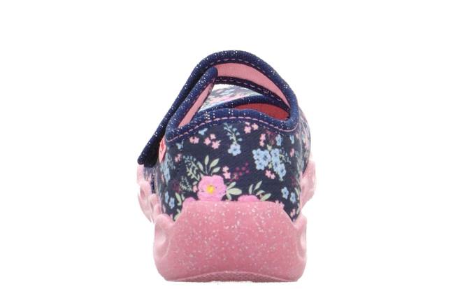 Superfit Blue/Multicoloured Babies BUBBLE - Slipper with Velcro Fastener Z6Z8132