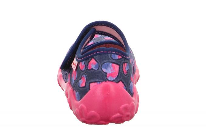 Superfit Blue/Pink Babies BONNY - Slipper with Velcro Fastener Z6Z8159