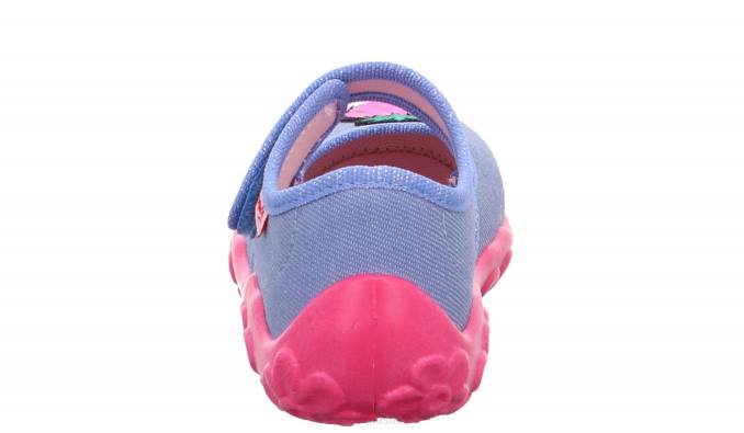 Superfit Blue/Pink Babies BONNY - Slipper with Velcro Fastener Z6Z855