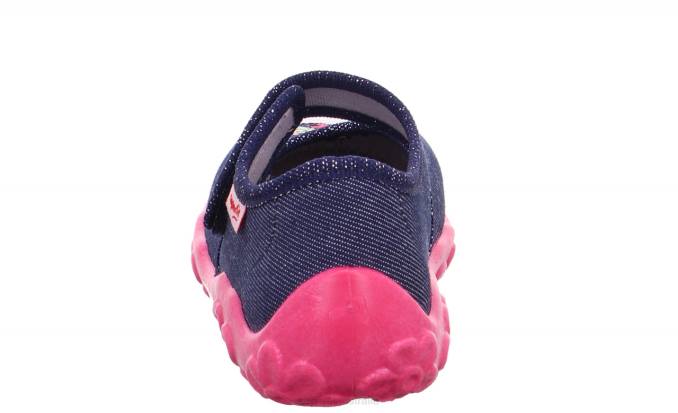 Superfit Blue/Pink Babies BONNY - Slipper with Velcro Fastener Z6Z859