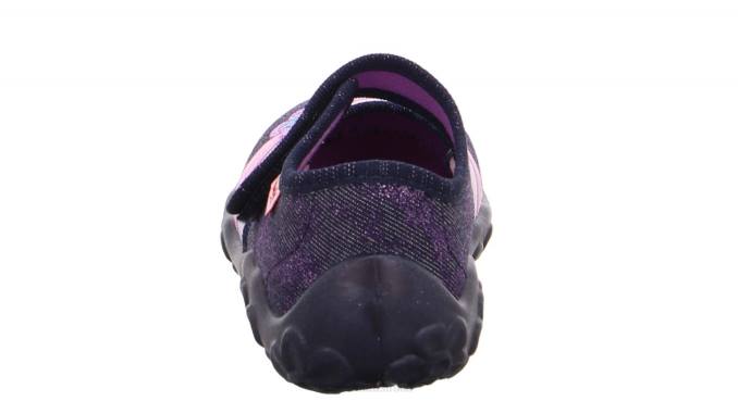 Superfit Blue/Purple Babies BONNY - Slipper with Velcro Fastener Z6Z8108