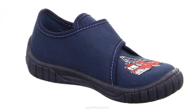 Superfit Blue/Red Babies BILL - Slipper with Velcro Fastener Z6Z857