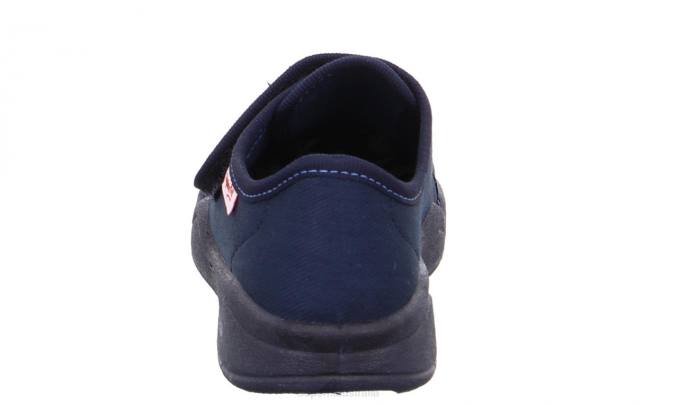 Superfit Blue/White Babies BENNY - Slipper with Velcro Fastener Z6Z872