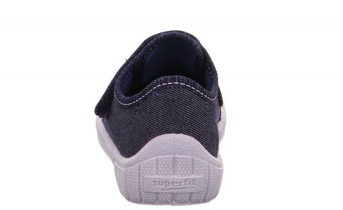 Superfit Blue/White Babies BILL - Slipper with Velcro Fastener Z6Z814