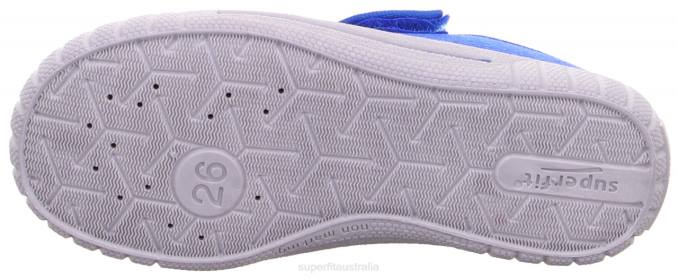 Superfit Blue/White Babies BILL - Slipper with Velcro Fastener Z6Z896