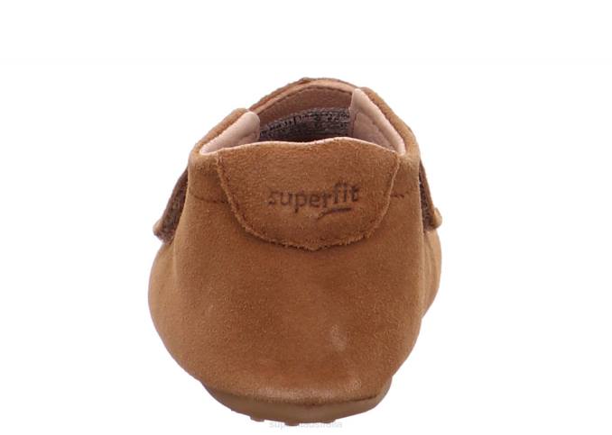 Superfit Brown Babies PAPAGENO - Slipper with Velcro Fastener Z6Z8516