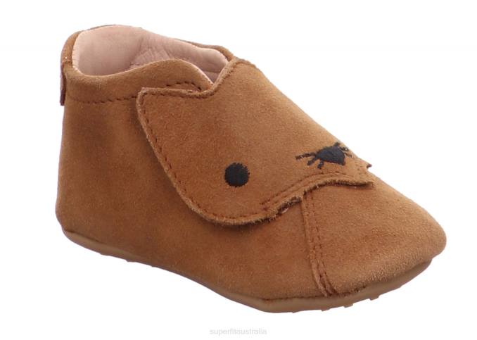 Superfit Brown Babies PAPAGENO - Slipper with Velcro Fastener Z6Z8516