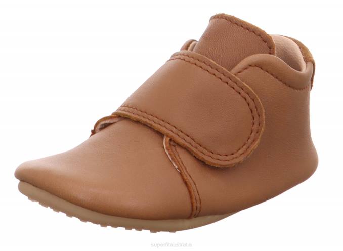 Superfit Brown Babies PAPAGENO - Slipper with Velcro Fastener Z6Z8517