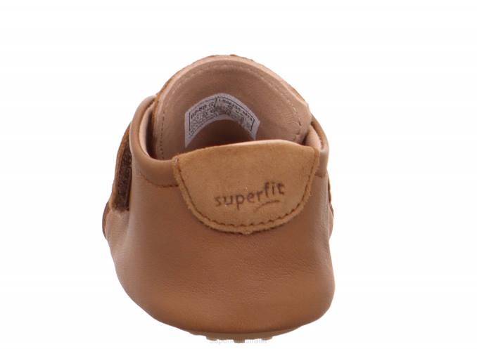 Superfit Brown Babies PAPAGENO - Slipper with Velcro Fastener Z6Z8517