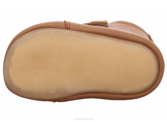 Superfit Brown Babies PAPAGENO - Slipper with Velcro Fastener Z6Z8517