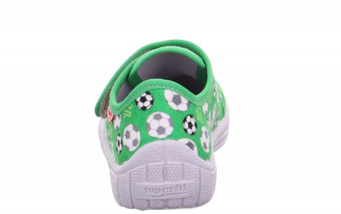 Superfit Green Babies BILL - Slipper with Velcro Fastener Z6Z8161