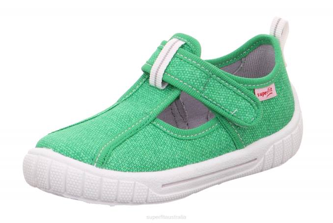 Superfit Green Babies BILL - Slipper with Velcro Fastener Z6Z878