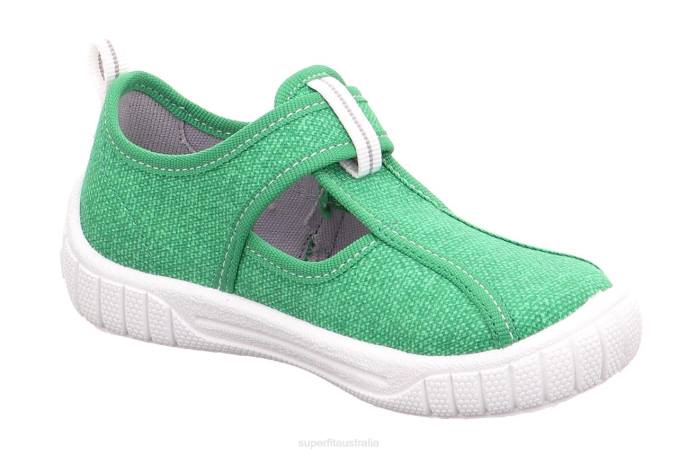 Superfit Green Babies BILL - Slipper with Velcro Fastener Z6Z878