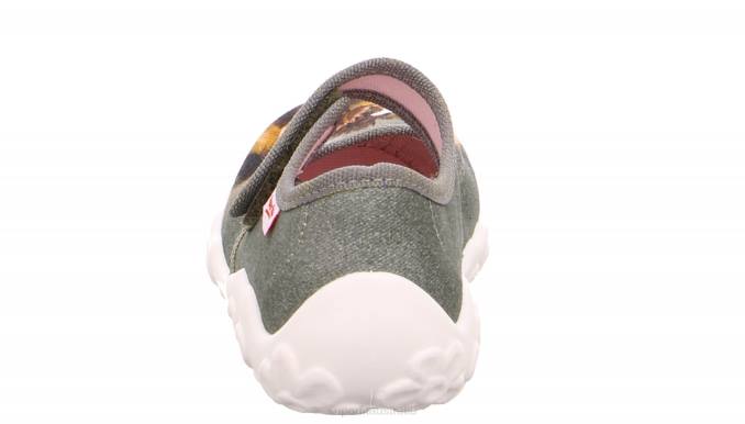 Superfit Green Babies BONNY - Slipper with Velcro Fastener Z6Z890