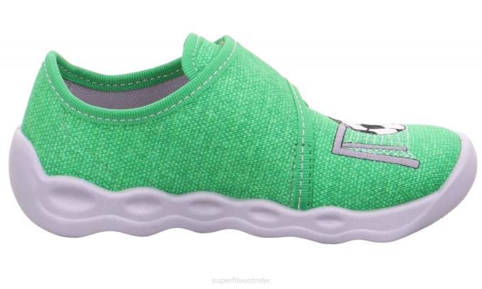 Superfit Green Babies BUBBLE - Slipper with Velcro Fastener Z6Z8134