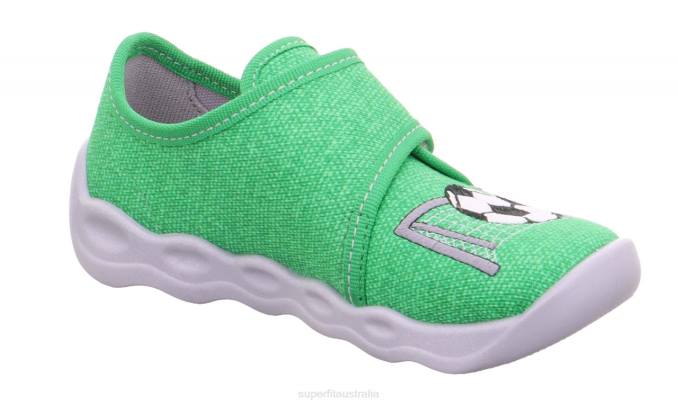 Superfit Green Babies BUBBLE - Slipper with Velcro Fastener Z6Z8134