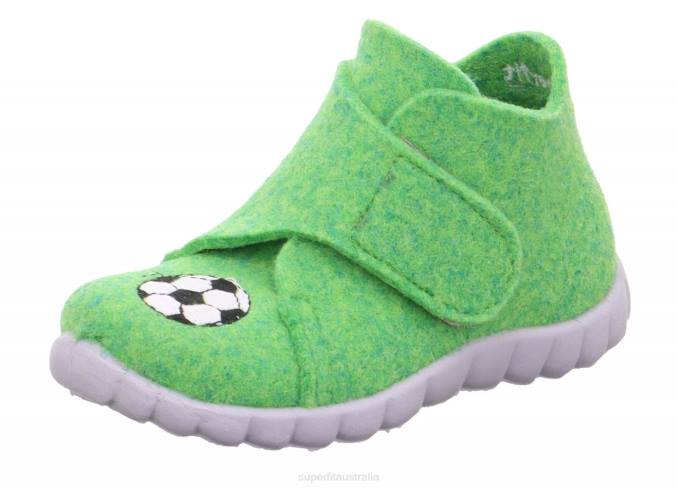 Superfit Green Babies HAPPY - Slipper with Velcro Fastener Z6Z8120