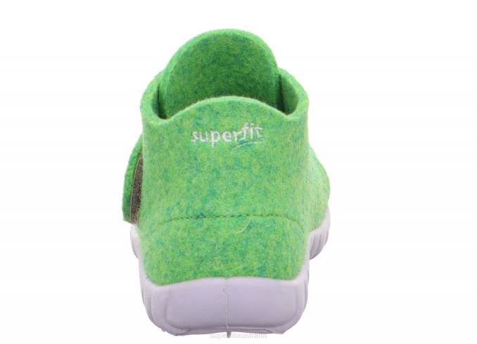 Superfit Green Babies HAPPY - Slipper with Velcro Fastener Z6Z8120