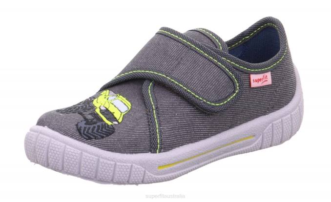 Superfit Grey Babies BILL - Slipper with Velcro Fastener Z6Z8107