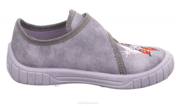 Superfit Grey Babies BILL - Slipper with Velcro Fastener Z6Z8138