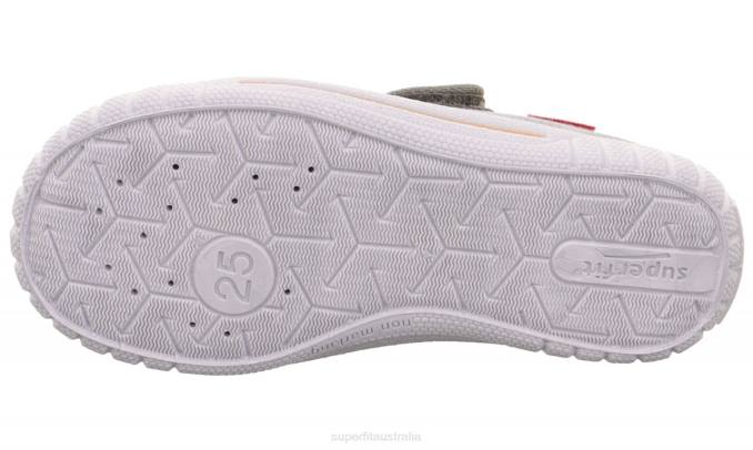 Superfit Grey Babies BILL - Slipper with Velcro Fastener Z6Z839