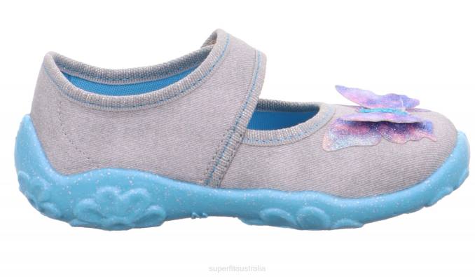 Superfit Grey Babies BONNY - Slipper with Velcro Fastener Z6Z8119