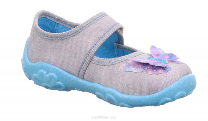 Superfit Grey Babies BONNY - Slipper with Velcro Fastener Z6Z8119