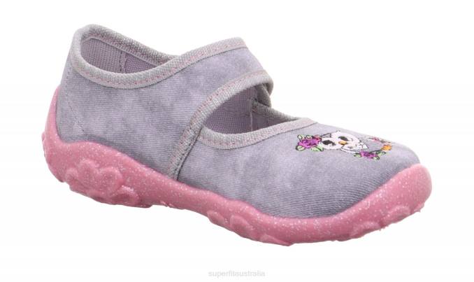 Superfit Grey Babies BONNY - Slipper with Velcro Fastener Z6Z8149