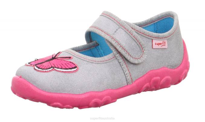 Superfit Grey Babies BONNY - Slipper with Velcro Fastener Z6Z877