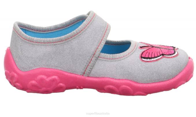 Superfit Grey Babies BONNY - Slipper with Velcro Fastener Z6Z877