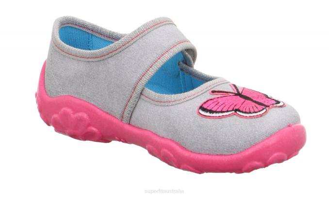 Superfit Grey Babies BONNY - Slipper with Velcro Fastener Z6Z877