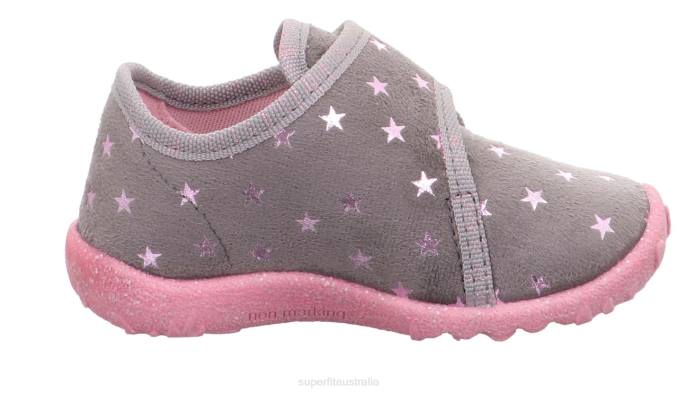 Superfit Grey Babies SPOTTY - Slipper with Velcro Fastener Z6Z8109