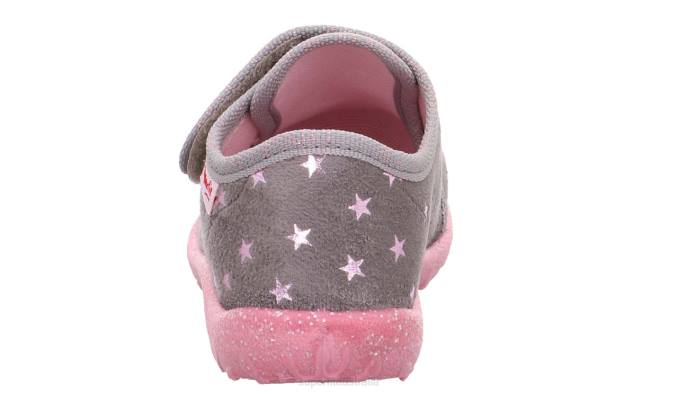 Superfit Grey Babies SPOTTY - Slipper with Velcro Fastener Z6Z8109