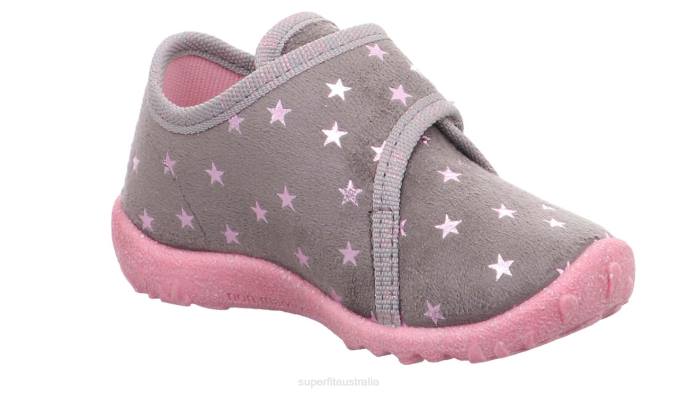 Superfit Grey Babies SPOTTY - Slipper with Velcro Fastener Z6Z8109