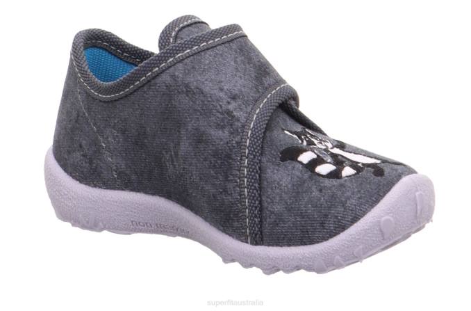 Superfit Grey Babies SPOTTY - Slipper with Velcro Fastener Z6Z8121