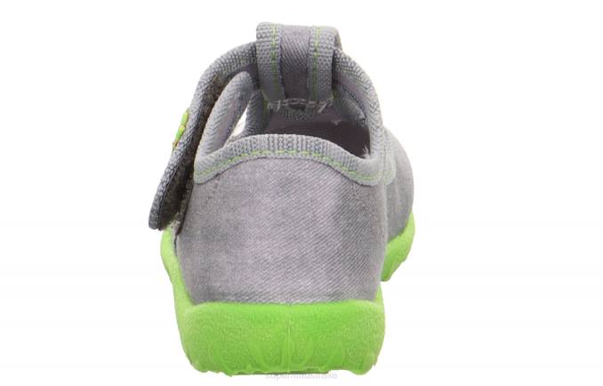 Superfit Grey Babies SPOTTY - Slipper with Velcro Fastener Z6Z81