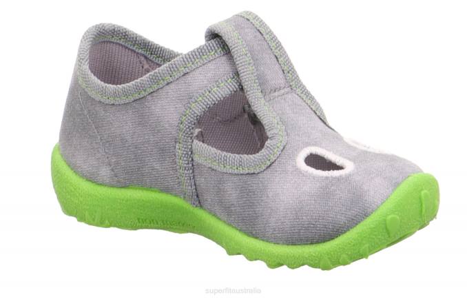 Superfit Grey Babies SPOTTY - Slipper with Velcro Fastener Z6Z81