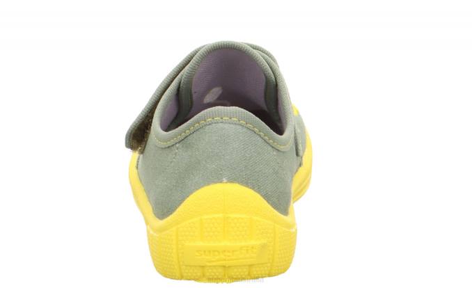 Superfit Light Green Babies BILL - Slipper with Velcro Fastener Z6Z899