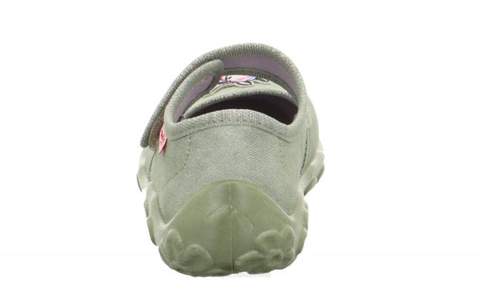 Superfit Light Green Babies BONNY - Slipper with Velcro Fastener Z6Z849