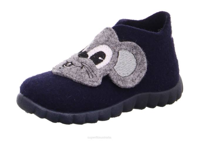 Superfit Ocean/Combi Babies HAPPY - Slipper with Velcro Fastener Z6Z8139